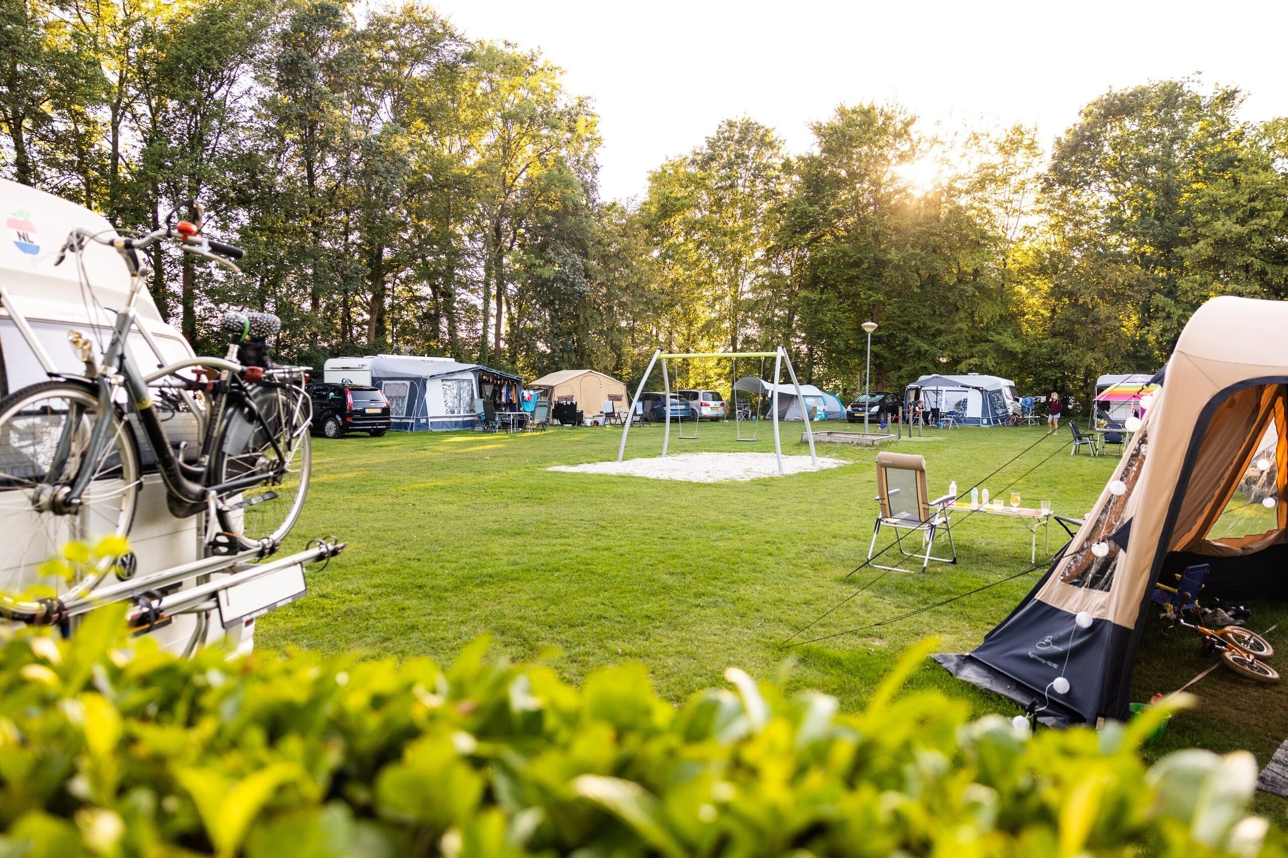 Comfort kampeerplaats Hemelvaart