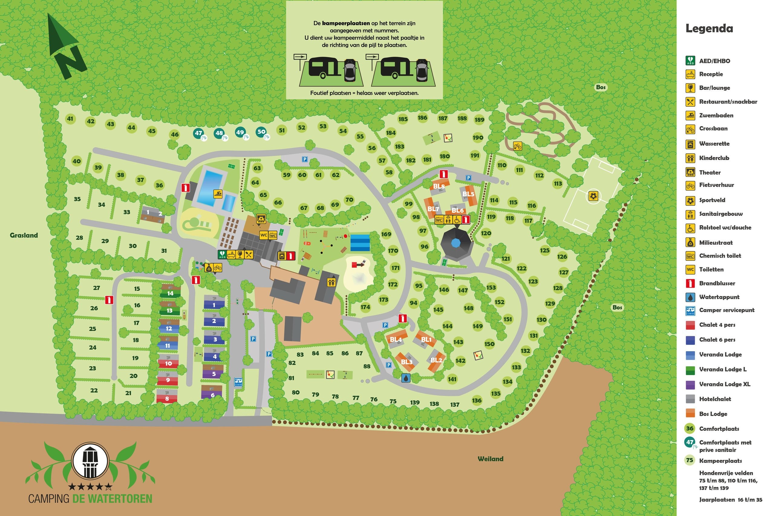 2026 plattegrond camping de watertoren nl