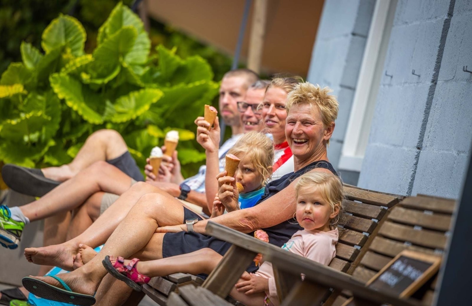 Familie op camping zuid limburg