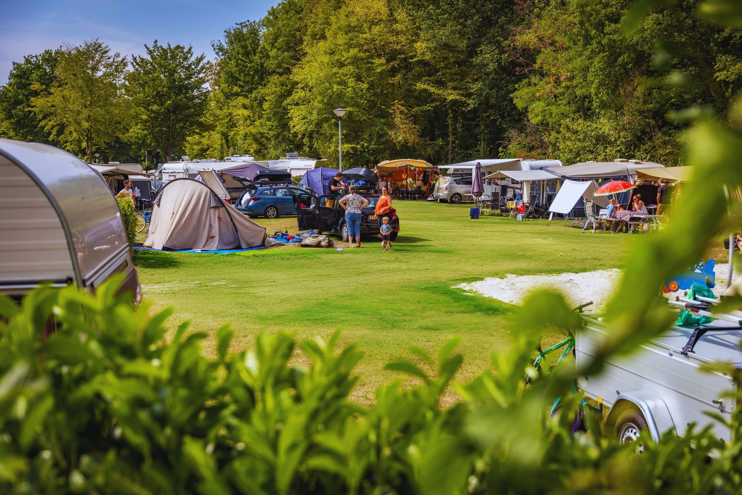 Basis kampeerplaats Hemelvaart