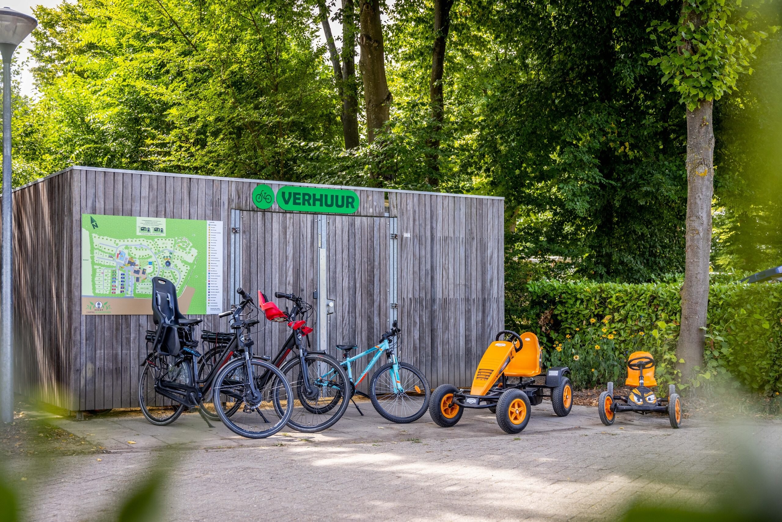 Fiets- en skelterverhuur